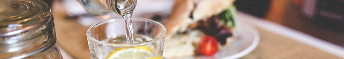 Eating at Hanna G's Cafe restaurant in Ventnor City, NJ.